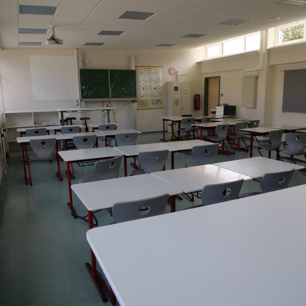 Klassenzimmer Neubau GMS Wertheim