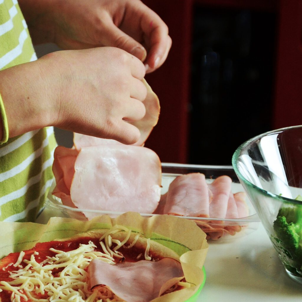 Pizza backen AES GMS Wertheim