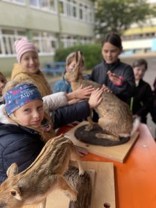 Waldschule zu Besuch