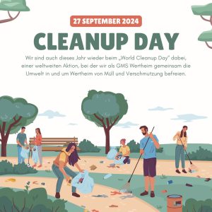 Cleanup Day Wertheim GMS